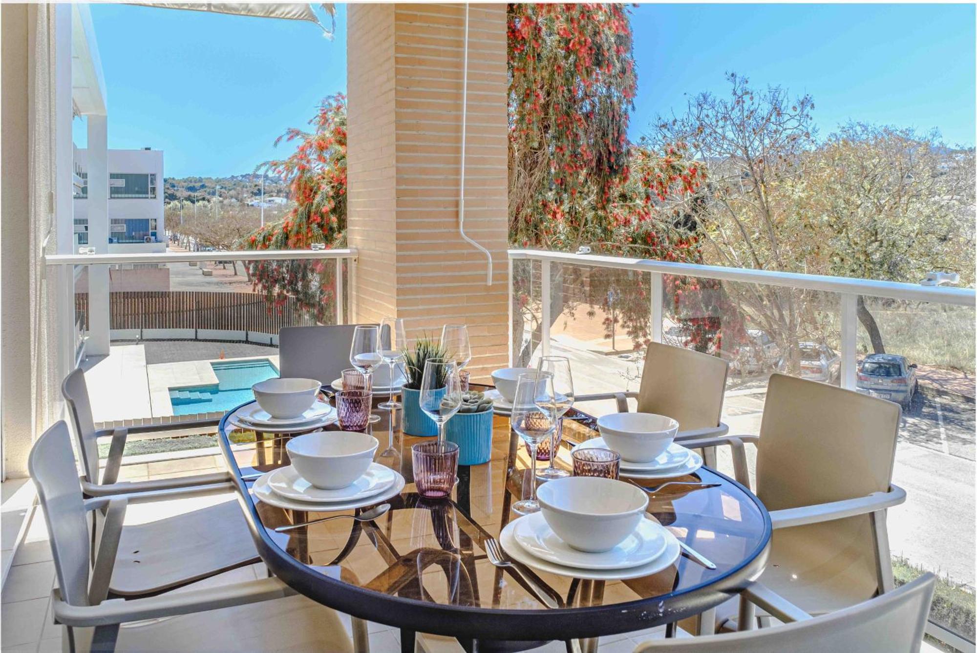 Golden Gardens Zen Apartment Javea Arenal By Rock Rentals Platja de Larenal エクステリア 写真
